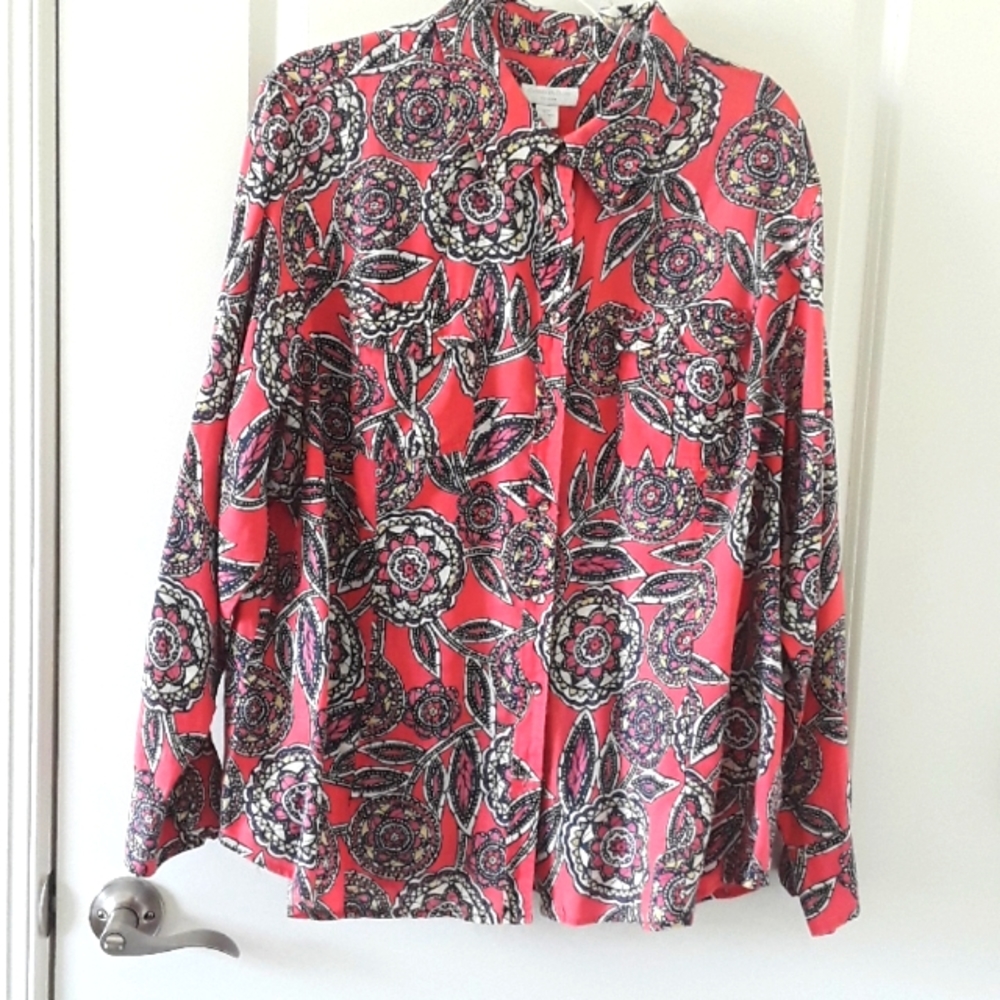Charter Club Women linen blouse